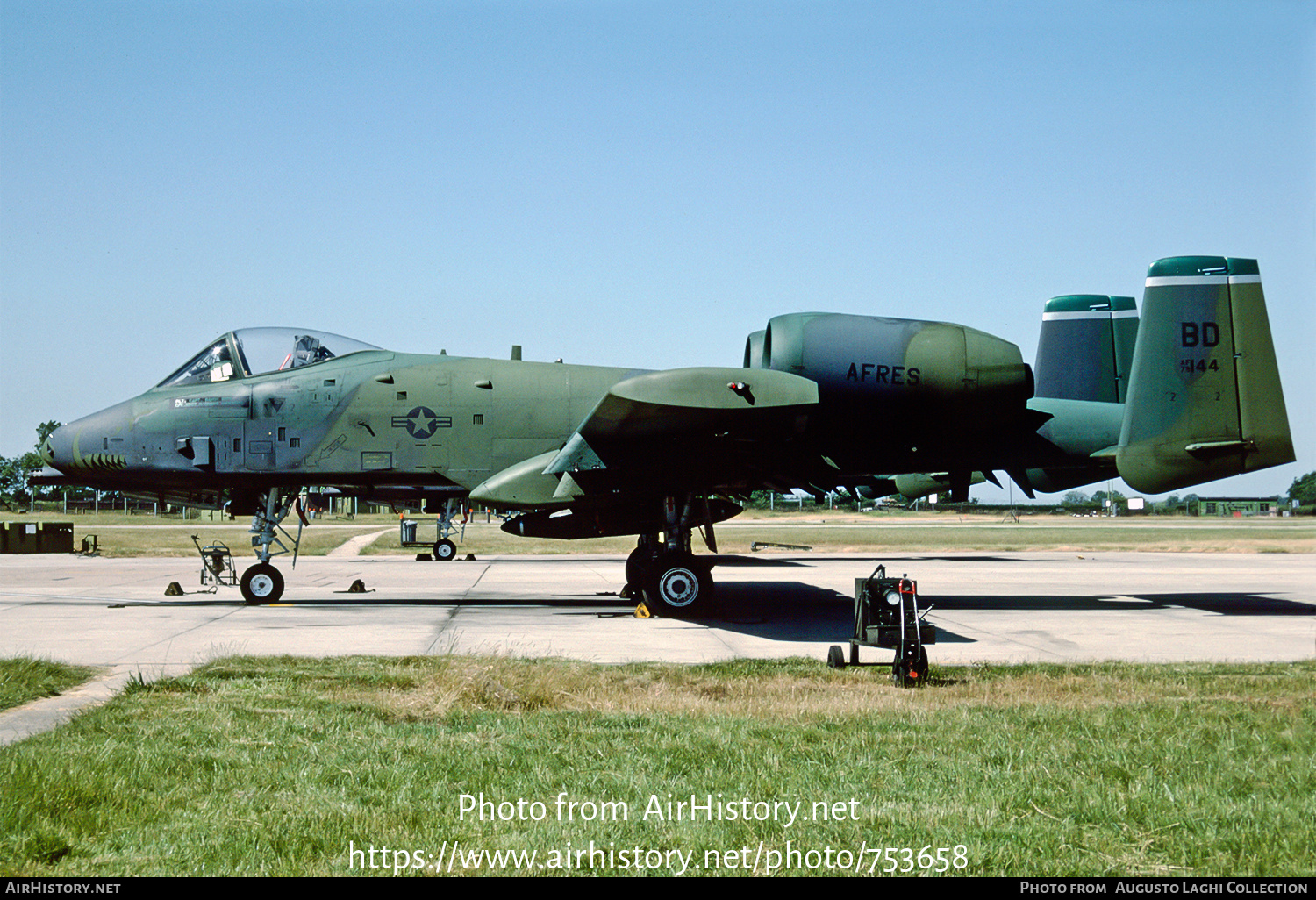 Aircraft Photo of 79-0144 / AF79-144 | Fairchild A-10A Thunderbolt II | USA - Air Force | AirHistory.net #753658