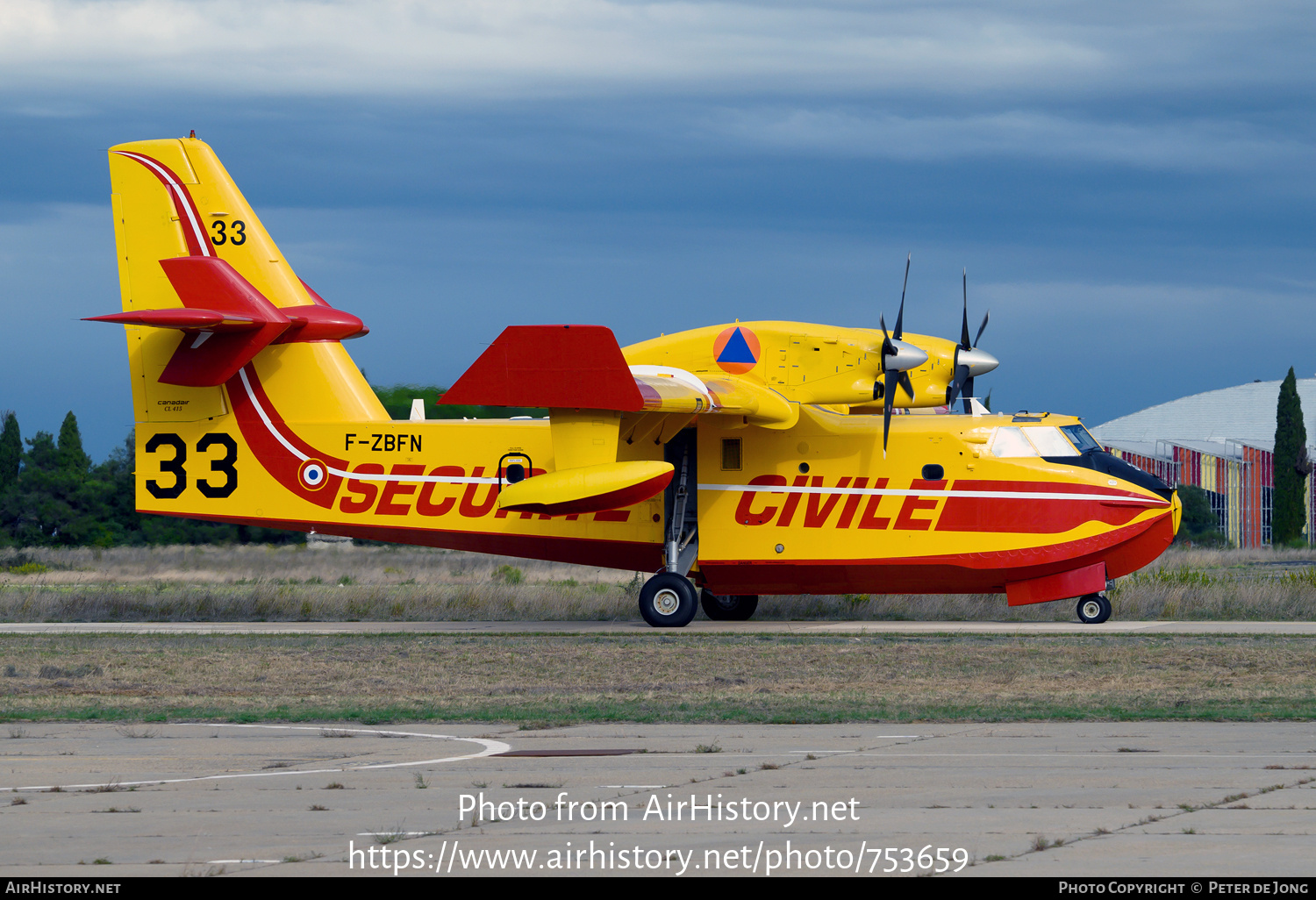 Aircraft Photo of F-ZBFN | Canadair CL-415 (CL-215-6B11) | Sécurité Civile | AirHistory.net #753659