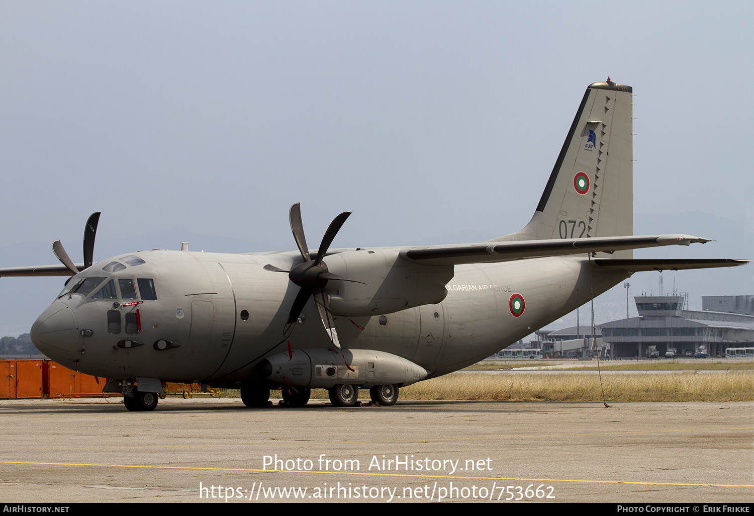 Aircraft Photo of 072 | Alenia C-27J Spartan | Bulgaria - Air Force | AirHistory.net #753662