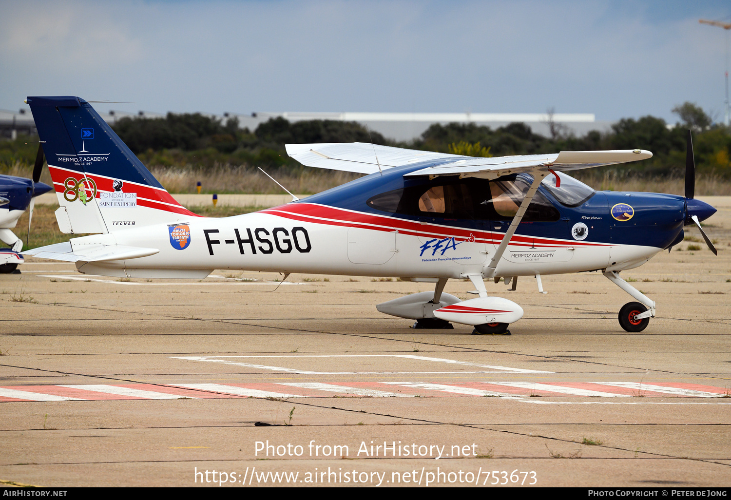 Aircraft Photo of F-HSGO | Tecnam P-2010 | Mermoz Academy | AirHistory.net #753673