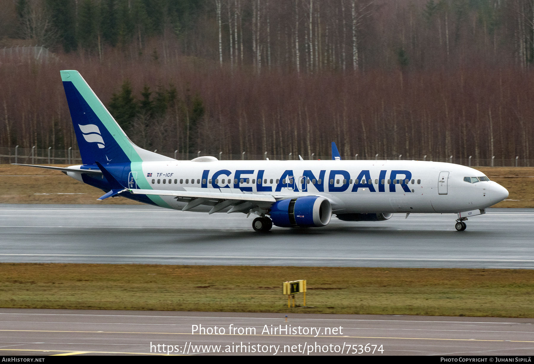 Aircraft Photo of TF-ICF | Boeing 737-8 Max 8 | Icelandair | AirHistory.net #753674