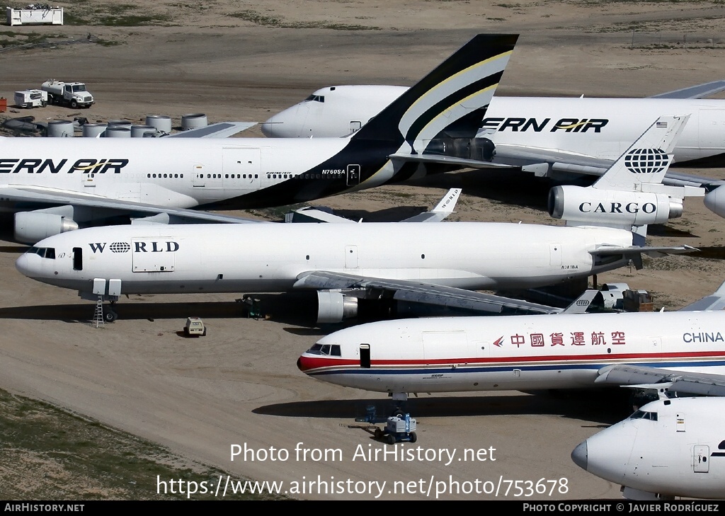 Aircraft Photo of N381WA | McDonnell Douglas MD-11/F | World Airways Cargo | AirHistory.net #753678