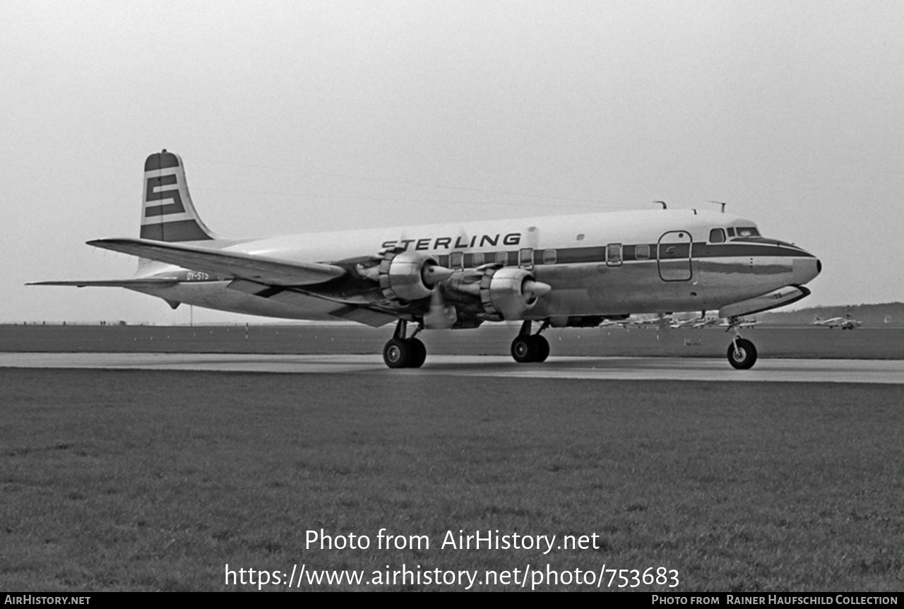 Aircraft Photo of OY-STS | Douglas DC-6B | Sterling Airways | AirHistory.net #753683