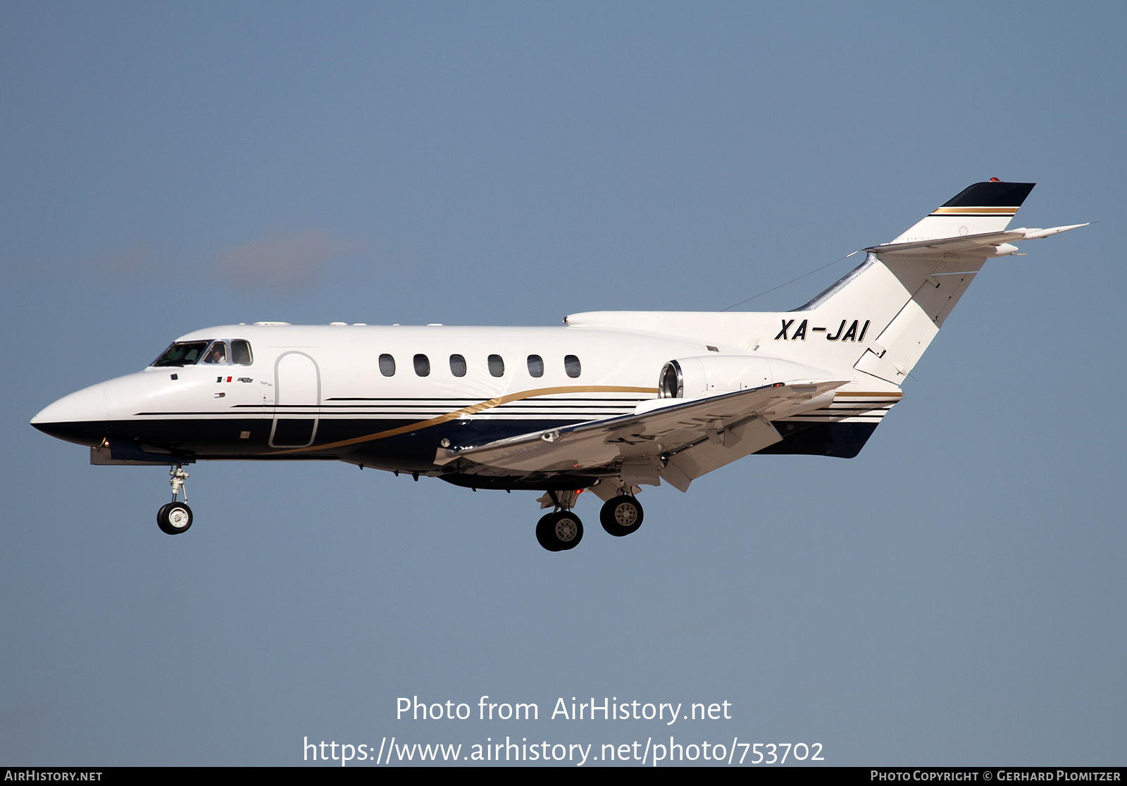 Aircraft Photo of XA-JAI | British Aerospace HS-125-700A | AirHistory.net #753702