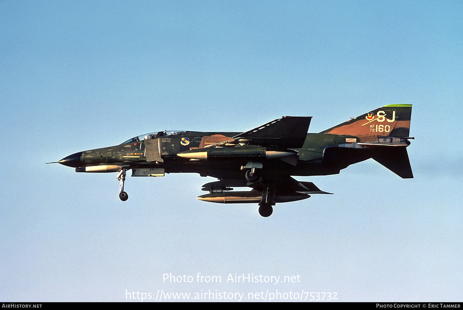 Aircraft Photo of 72-0160 / AF72-160 | McDonnell Douglas F-4E Phantom II | USA - Air Force | AirHistory.net #753732