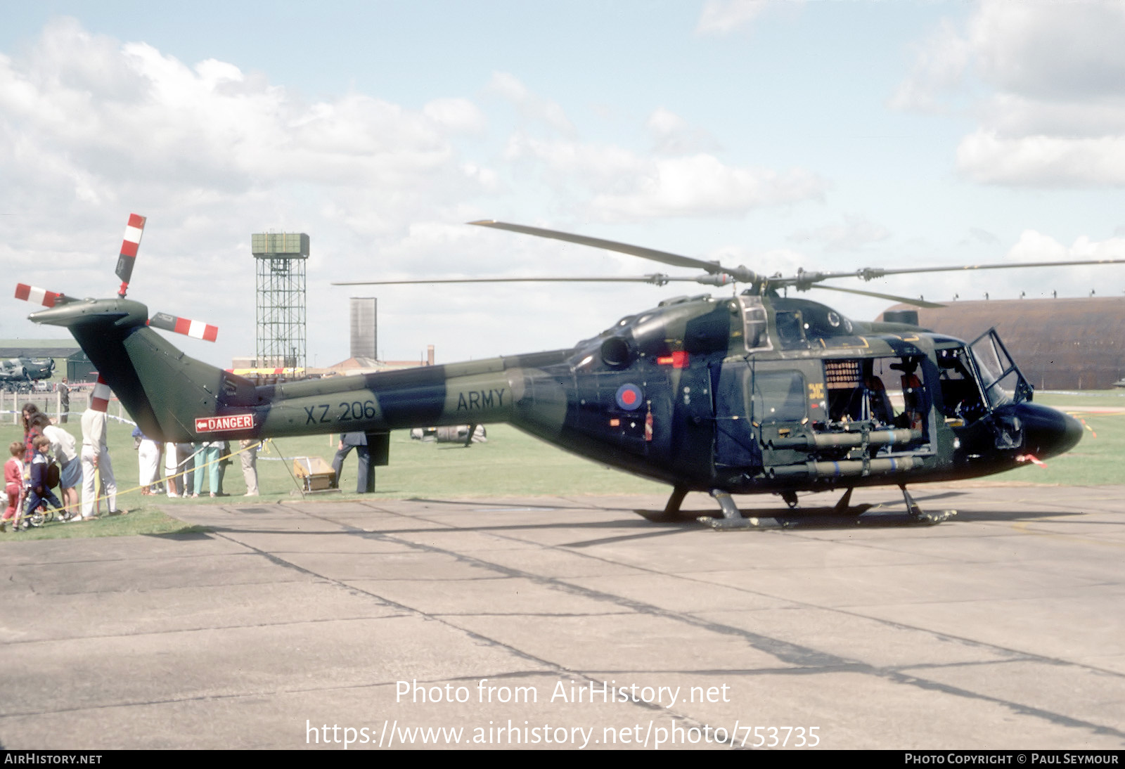 Aircraft Photo of XZ206 | Westland WG-13 Lynx AH1 | UK - Army | AirHistory.net #753735