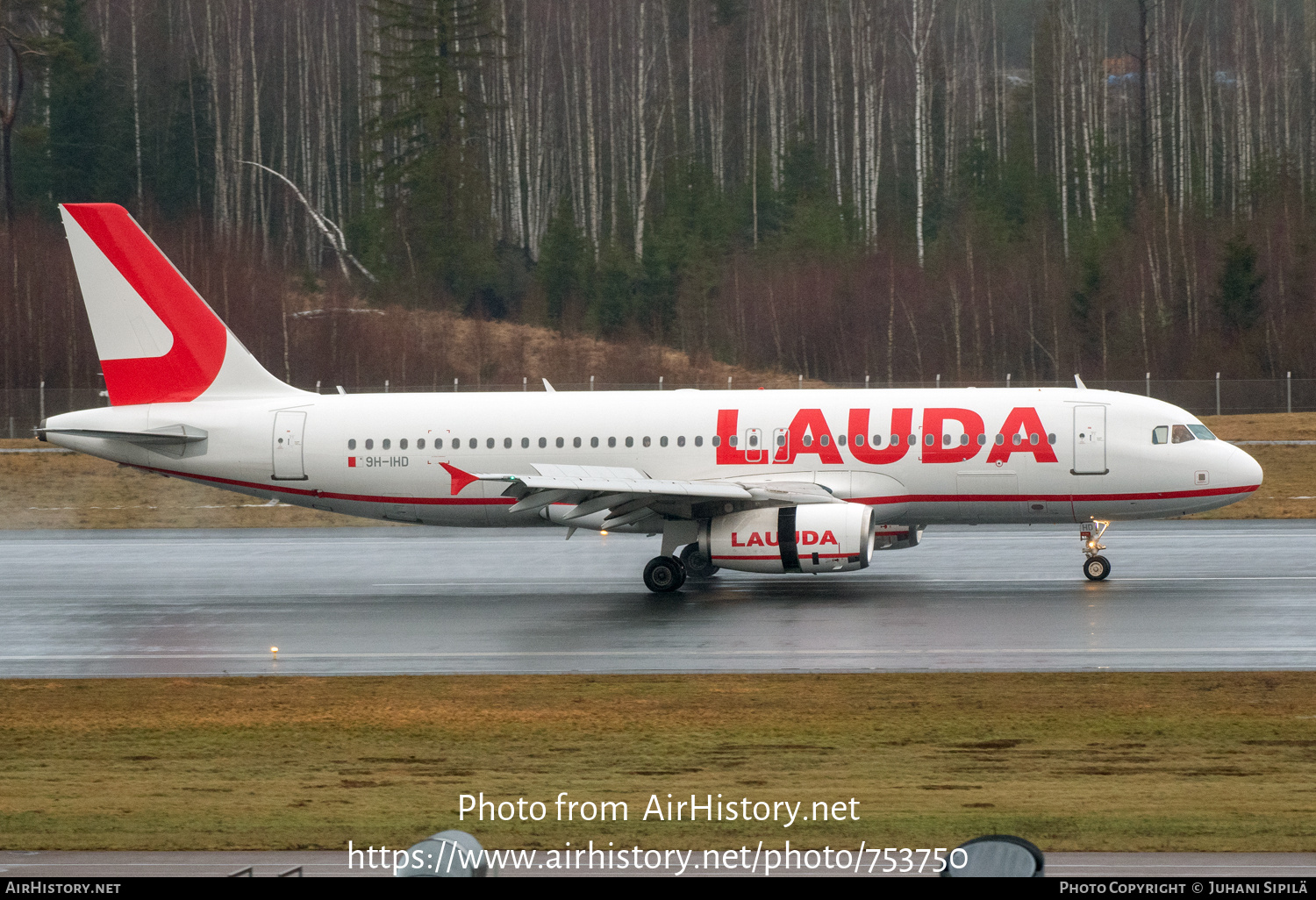 Aircraft Photo of 9H-IHD | Airbus A320-232 | Lauda | AirHistory.net #753750