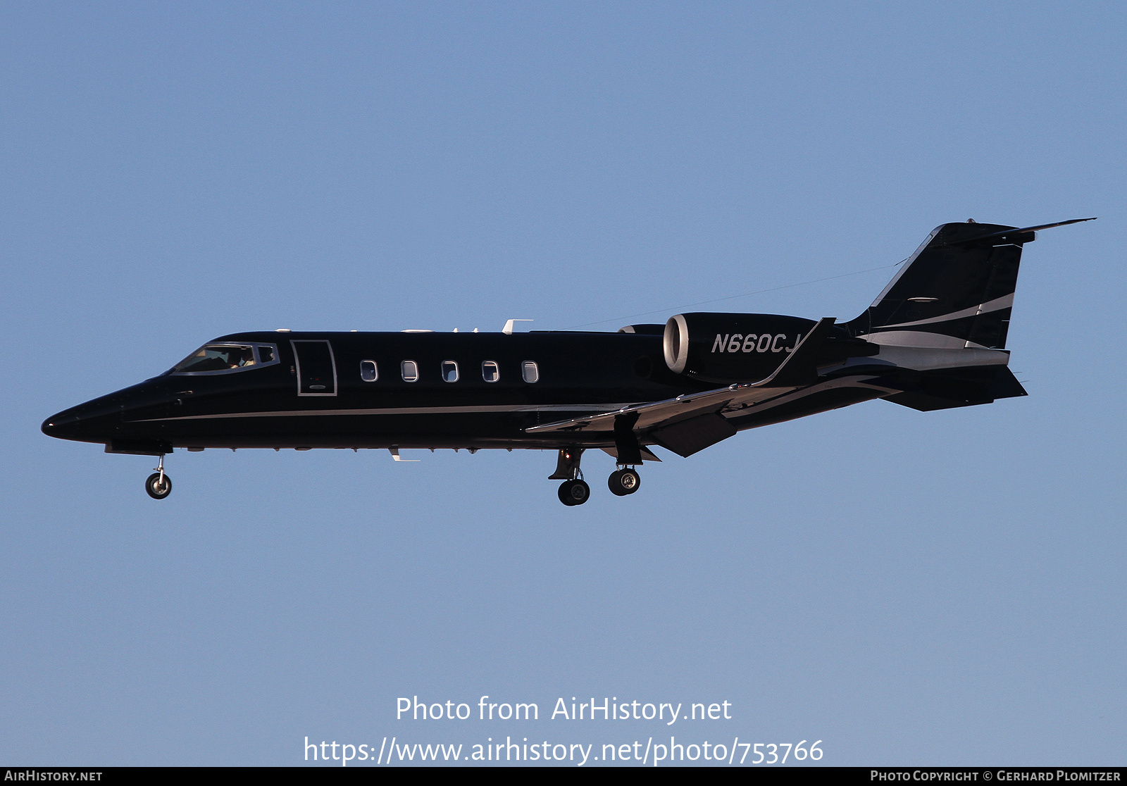 Aircraft Photo of N660CJ | Learjet 60 | AirHistory.net #753766