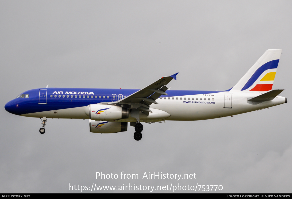 Aircraft Photo of ER-AXP | Airbus A320-233 | Air Moldova | AirHistory.net #753770