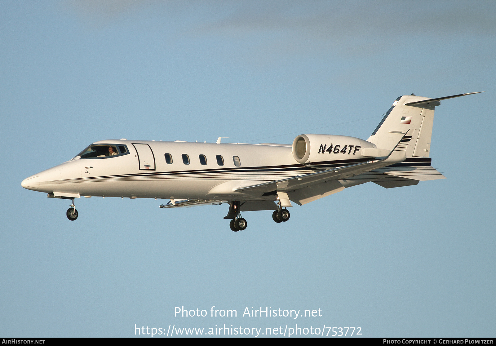 Aircraft Photo of N464TF | Learjet 60 | AirHistory.net #753772