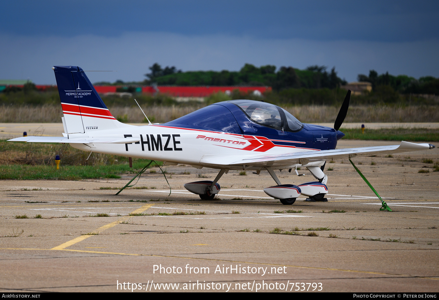 Aircraft Photo of F-HMZE | Tecnam P-Mentor | Mermoz Academy | AirHistory.net #753793