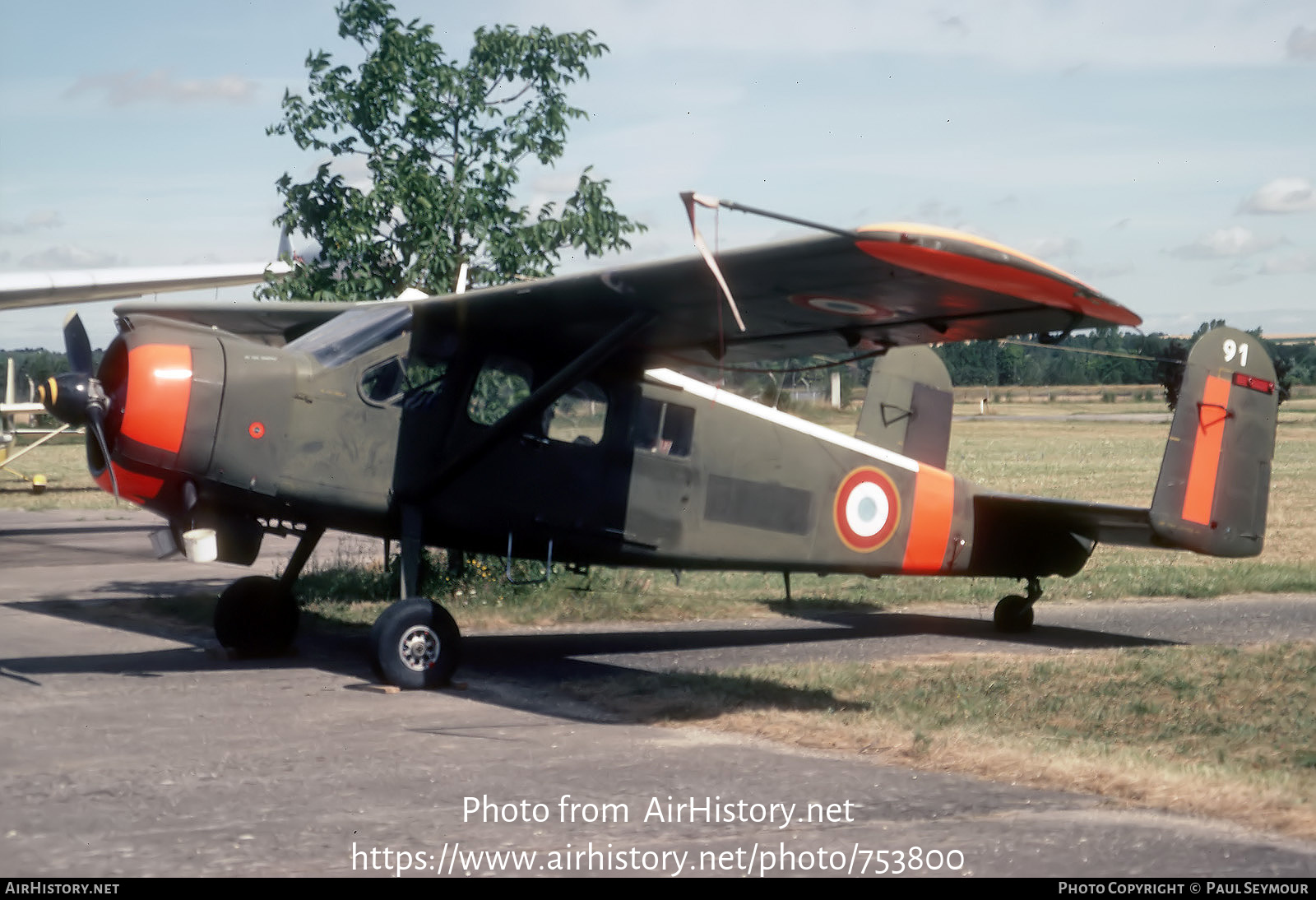 Aircraft Photo of 91 | Max Holste MH.1521M Broussard | France - Air Force | AirHistory.net #753800