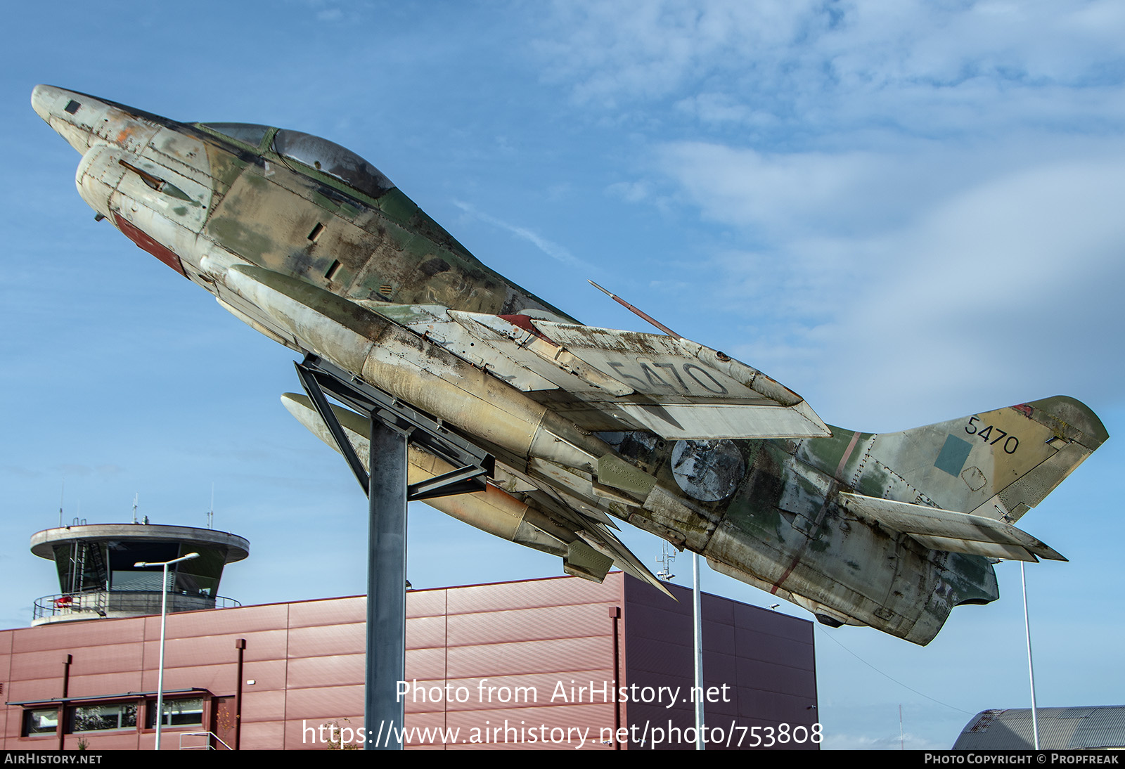 Aircraft Photo of 5470 | Fiat G-91R/3 | Portugal - Air Force | AirHistory.net #753808