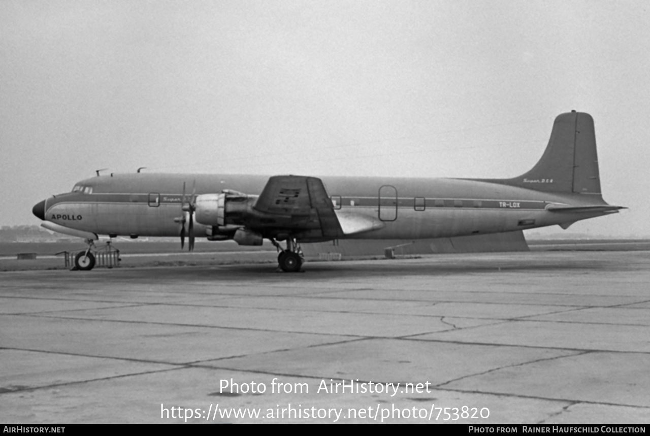 Aircraft Photo of TR-LOX | Douglas DC-6B | AirHistory.net #753820