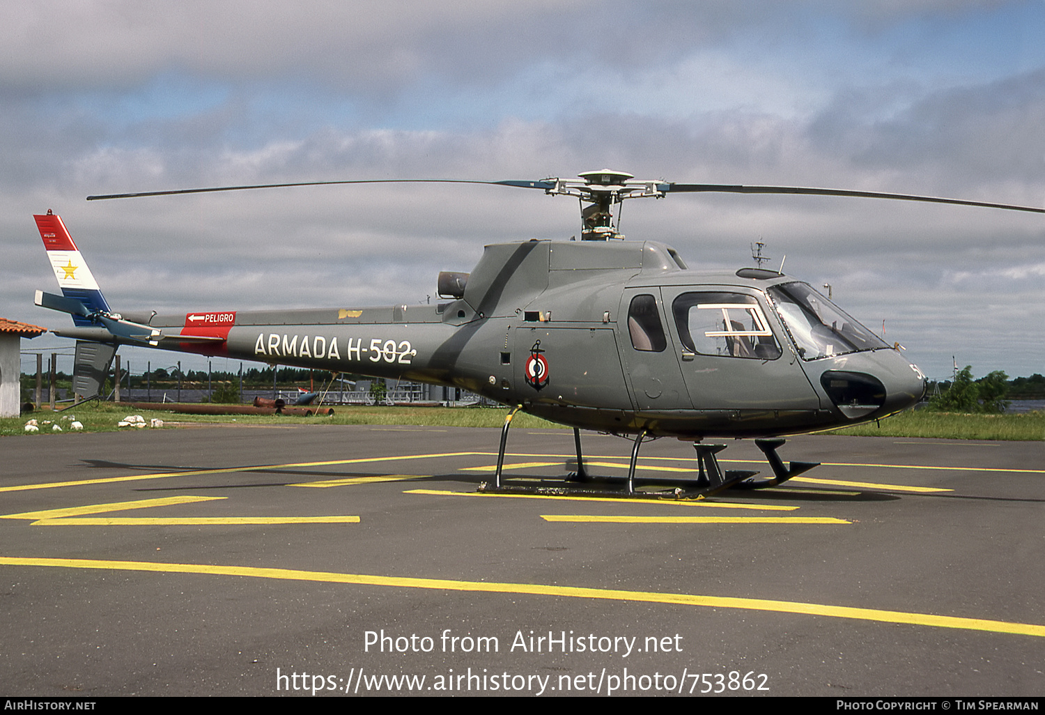 Aircraft Photo of H-502 | Helibras HB350B Esquilo | Paraguay - Navy | AirHistory.net #753862