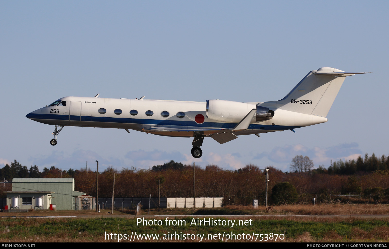 Aircraft Photo of 85-3253 | Gulfstream Aerospace U-4 Gulfstream IV | Japan - Air Force | AirHistory.net #753870