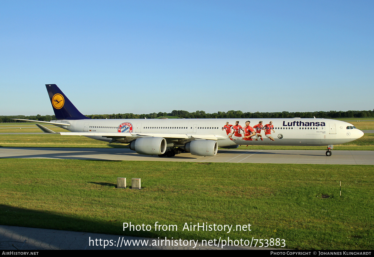 Aircraft Photo of D-AIHK | Airbus A340-642 | Lufthansa | AirHistory.net #753883