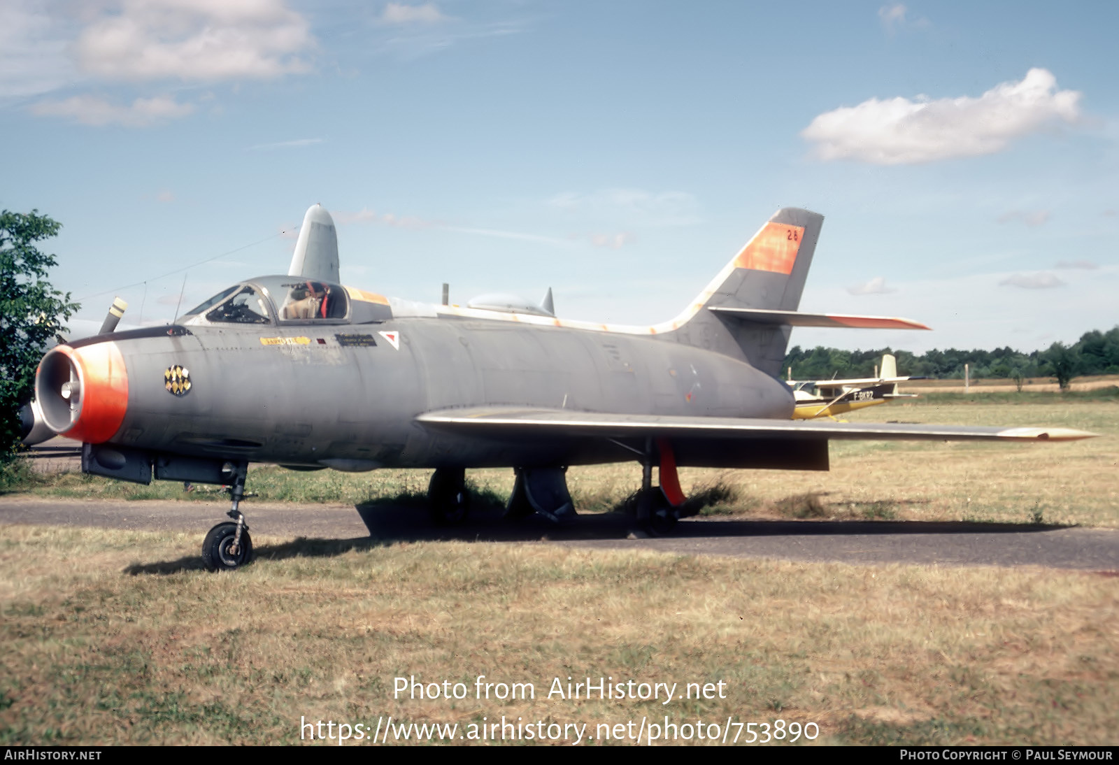 Aircraft Photo of 28 | Dassault MD-454 Mystere IV A | France - Air Force | AirHistory.net #753890