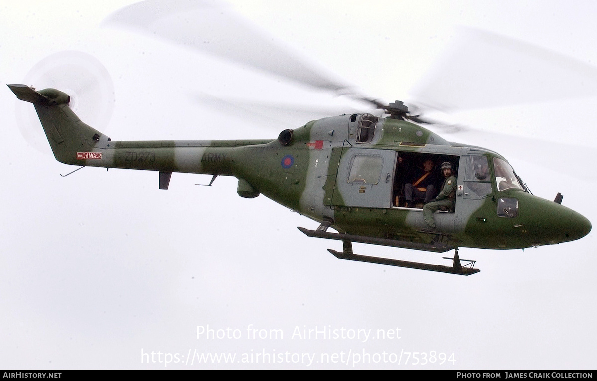 Aircraft Photo of ZD273 | Westland WG-13 Lynx AH7 | UK - Army | AirHistory.net #753894