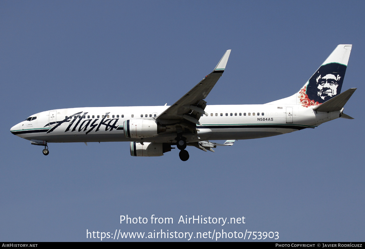 Aircraft Photo of N584AS | Boeing 737-890 | Alaska Air Cargo | AirHistory.net #753903