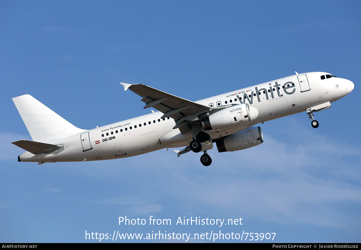 Aircraft Photo of OE-IDN | Airbus A320-232 | White Airways | AirHistory.net #753907