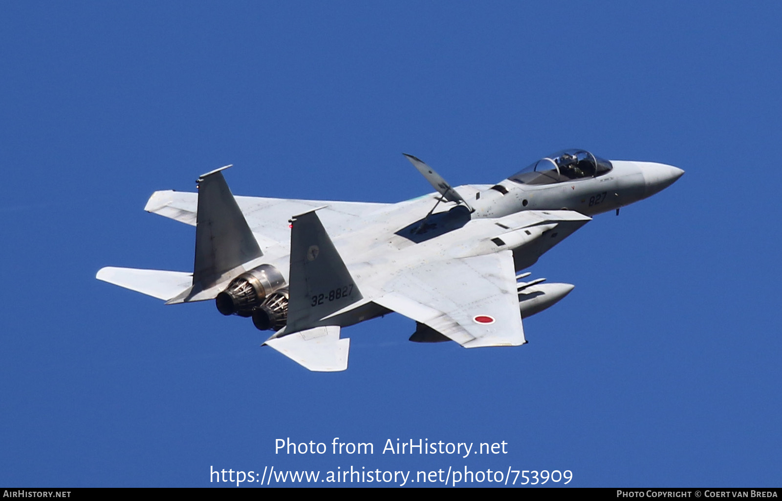 Aircraft Photo of 32-8827 | McDonnell Douglas F-15J Eagle | Japan - Air Force | AirHistory.net #753909