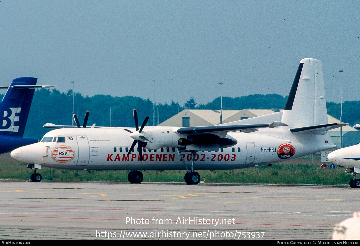 Aircraft Photo of PH-PRJ | Fokker 50 | Denim Airways | AirHistory.net #753937