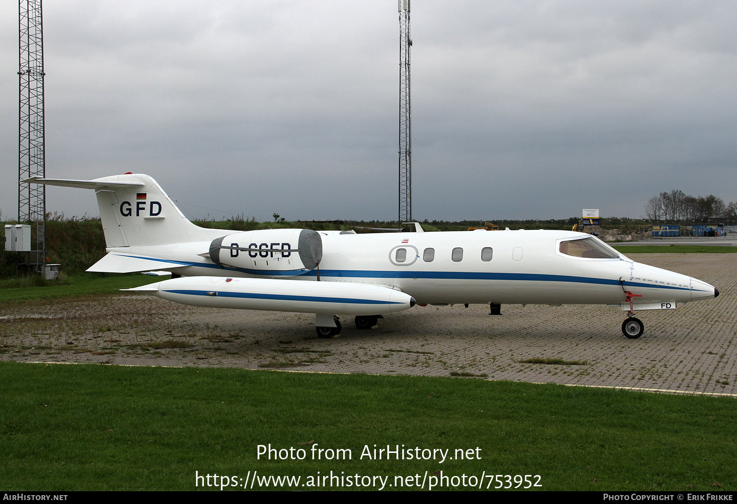 Aircraft Photo of D-CGFD | Gates Learjet 35A | GFD - Gesellschaft für Flugzieldarstellung | AirHistory.net #753952