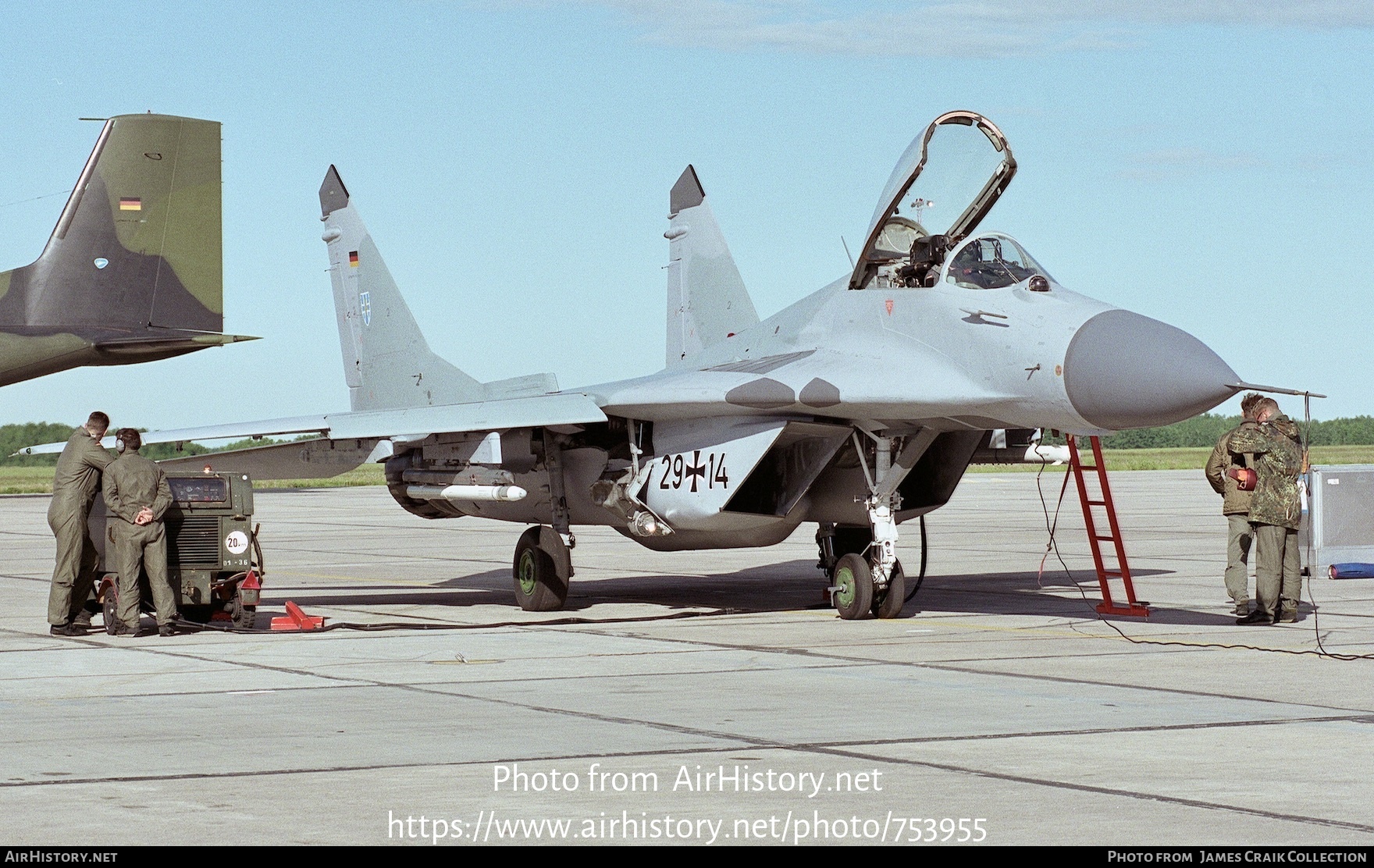 Aircraft Photo of 2914 | Mikoyan-Gurevich MiG-29 | Germany - Air Force | AirHistory.net #753955