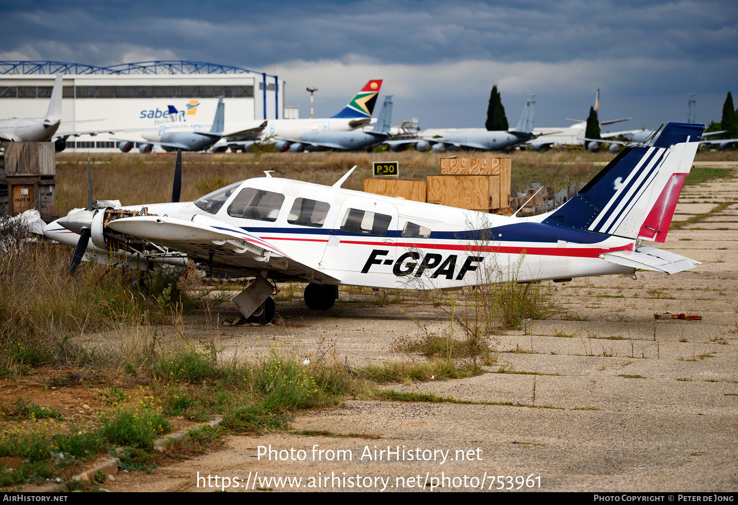 Aircraft Photo of F-GPAF | Piper PA-34-200T Seneca II | AirHistory.net #753961