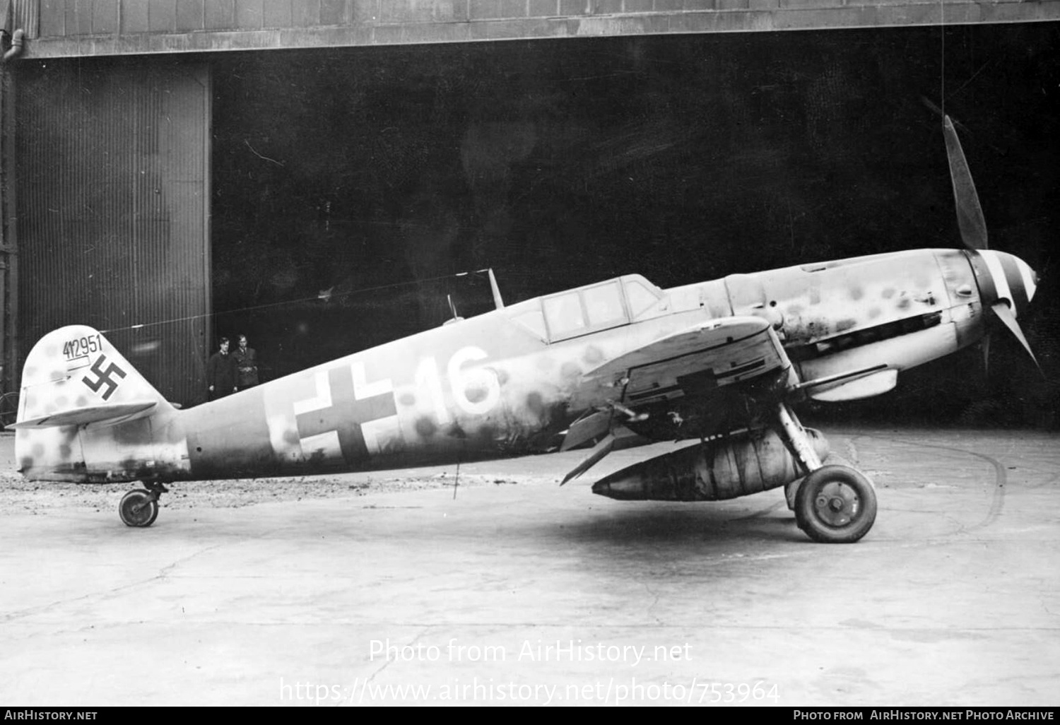 Aircraft Photo of 41295 | Messerschmitt Bf-109G-6/U2 | Germany - Air Force | AirHistory.net #753964