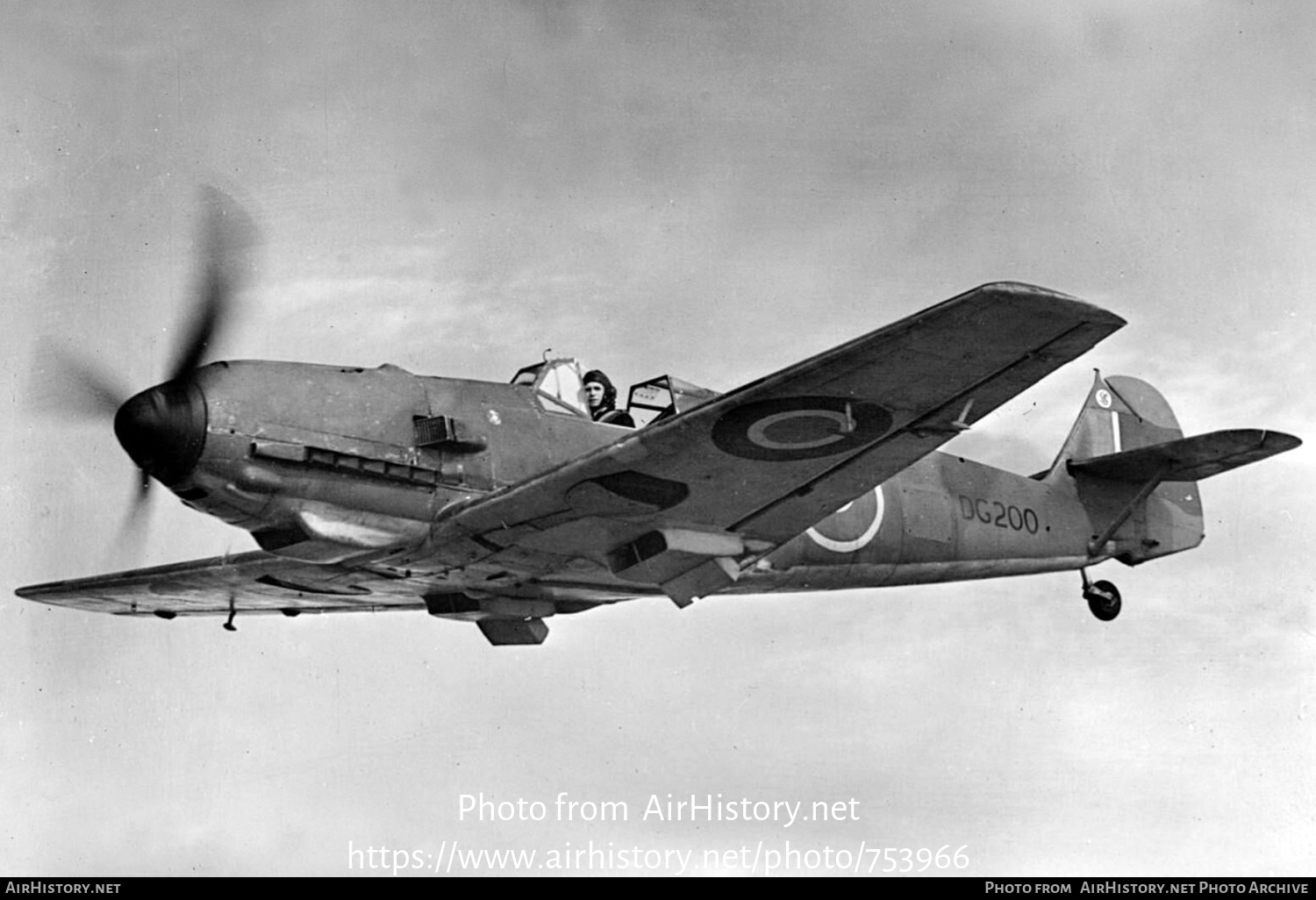 Aircraft Photo of DG200 | Messerschmitt Bf-109E-3/B | UK - Air Force | AirHistory.net #753966