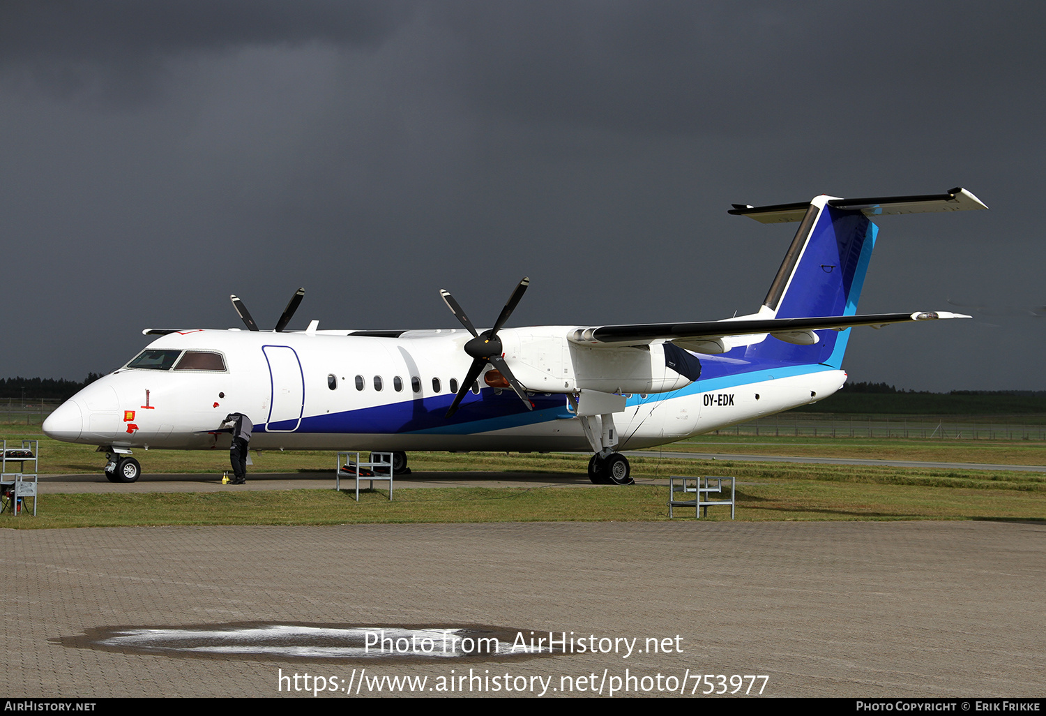 Aircraft Photo of OY-EDK | De Havilland Canada DHC-8-314 Dash 8 | AirHistory.net #753977