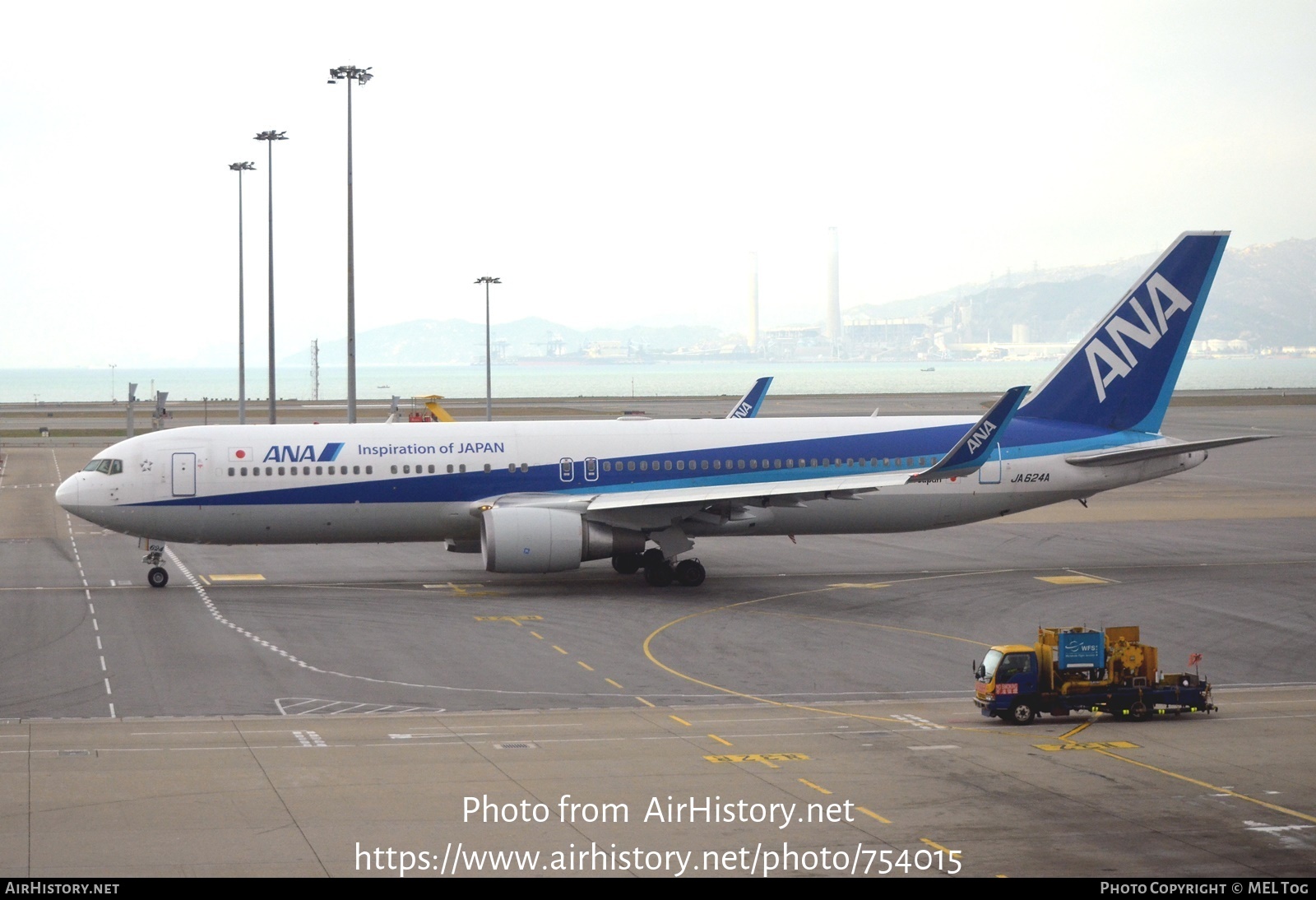 Aircraft Photo of JA624A | Boeing 767-381/ER | All Nippon Airways - ANA | AirHistory.net #754015