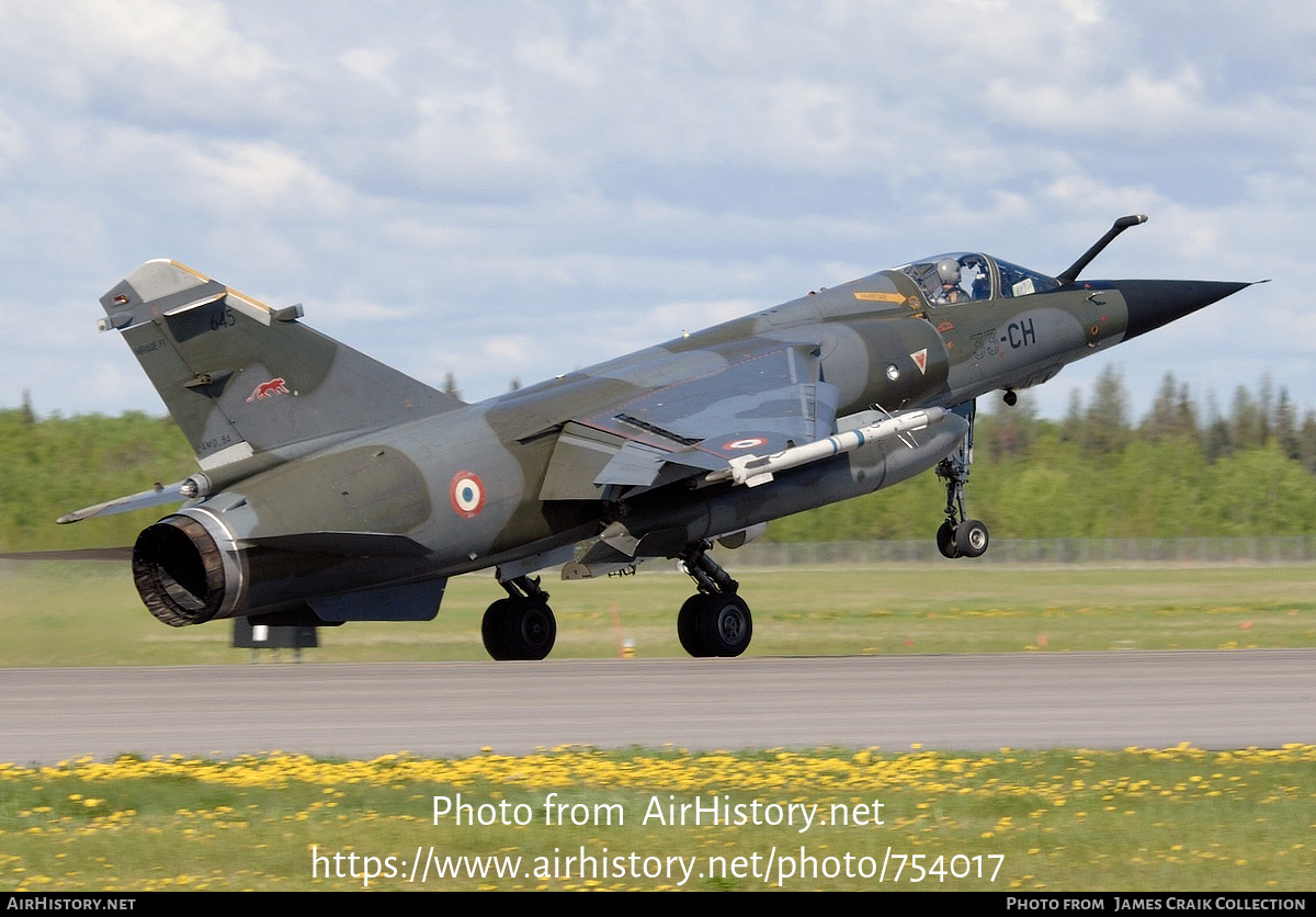 Aircraft Photo of 645 | Dassault Mirage F1CR | France - Air Force | AirHistory.net #754017