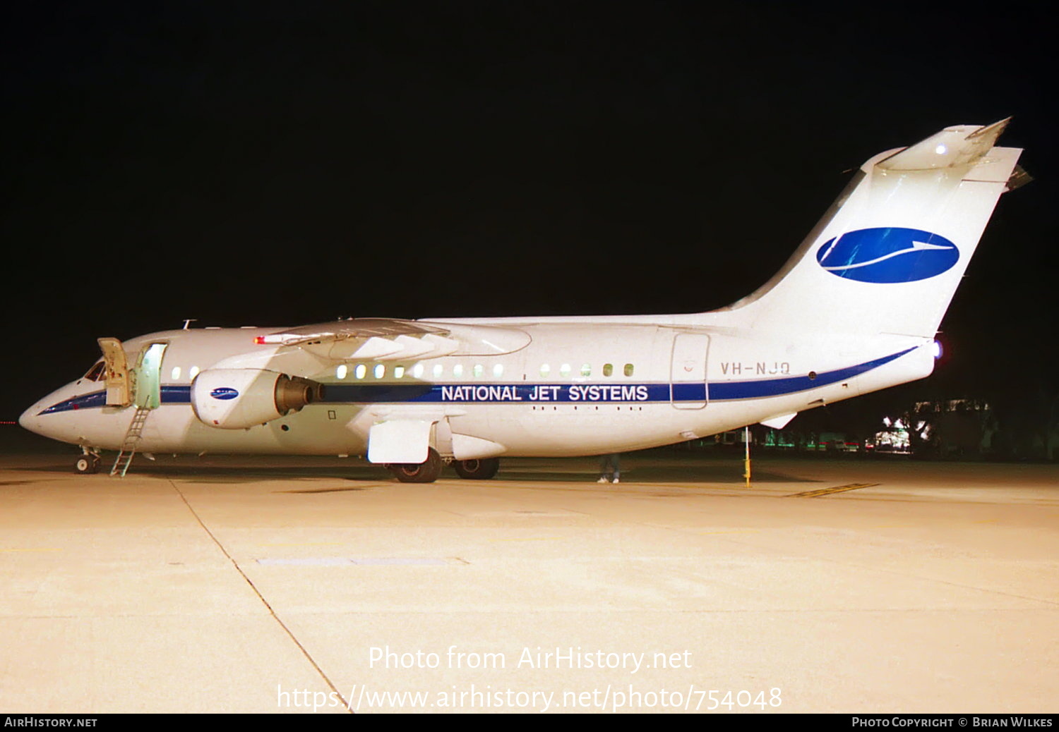 Aircraft Photo of VH-NJQ | British Aerospace BAe-146-200 | National Jet Systems | AirHistory.net #754048