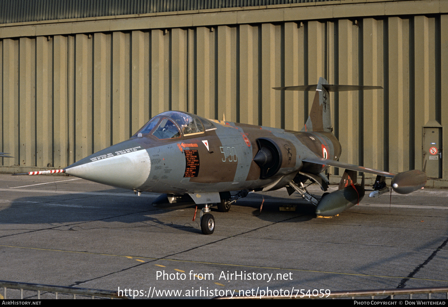 Aircraft Photo of MM6730 | Lockheed F-104S Starfighter | Italy - Air Force | AirHistory.net #754059