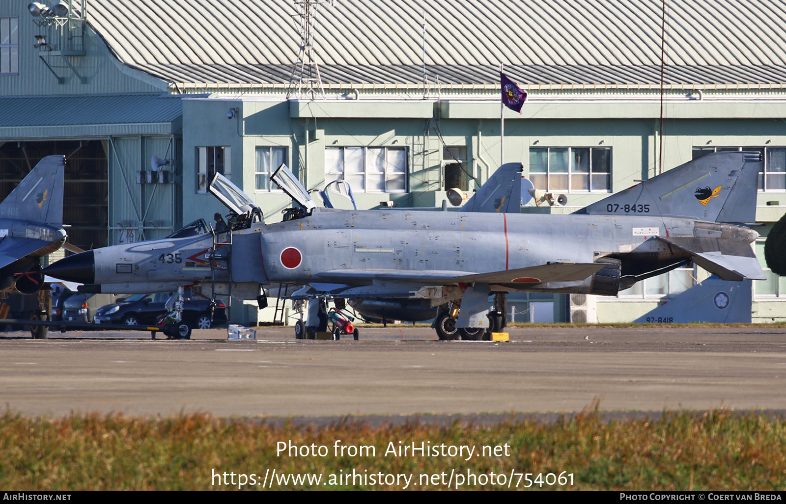 Aircraft Photo of 07-8435 | McDonnell Douglas F-4EJ Kai Phantom II | Japan - Air Force | AirHistory.net #754061