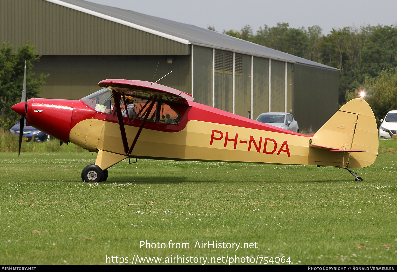 Aircraft Photo of PH-NDA | Piper PA-12 Super Cruiser | AirHistory.net #754064