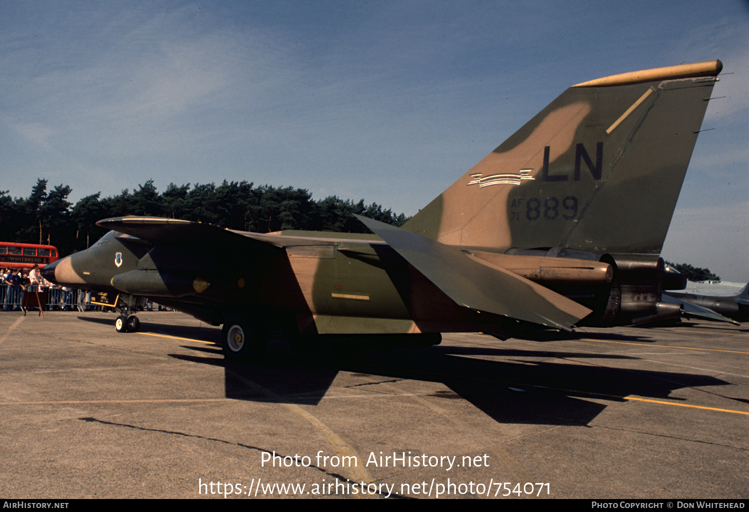 Aircraft Photo of 71-0889 / AF71-889 | General Dynamics F-111F Aardvark | USA - Air Force | AirHistory.net #754071