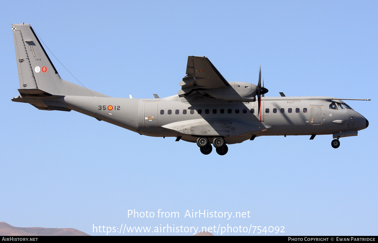 Aircraft Photo of T.21-12 | CASA C295M | Spain - Air Force | AirHistory.net #754092