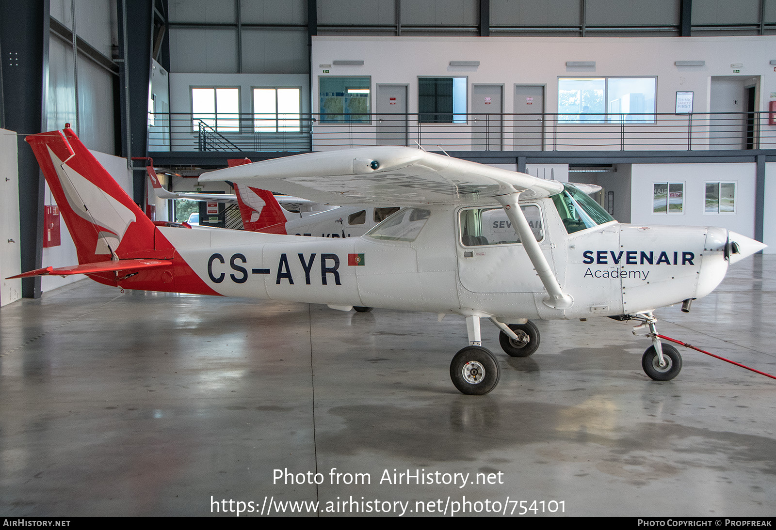 Aircraft Photo of CS-AYR | Cessna 152 | Sevenair Academy | AirHistory.net #754101