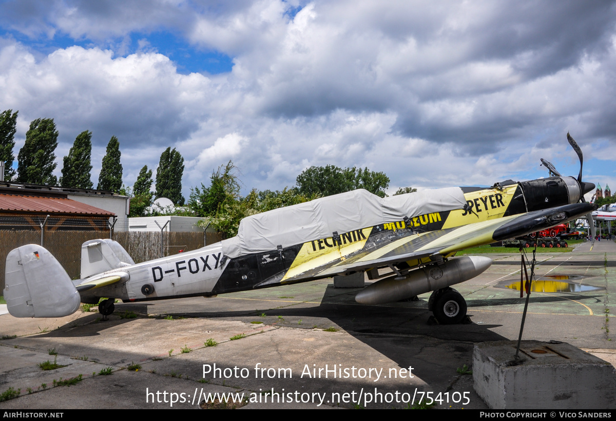 Aircraft Photo of D-FOXY | F+W C-3605 | Technik Museum Speyer | AirHistory.net #754105