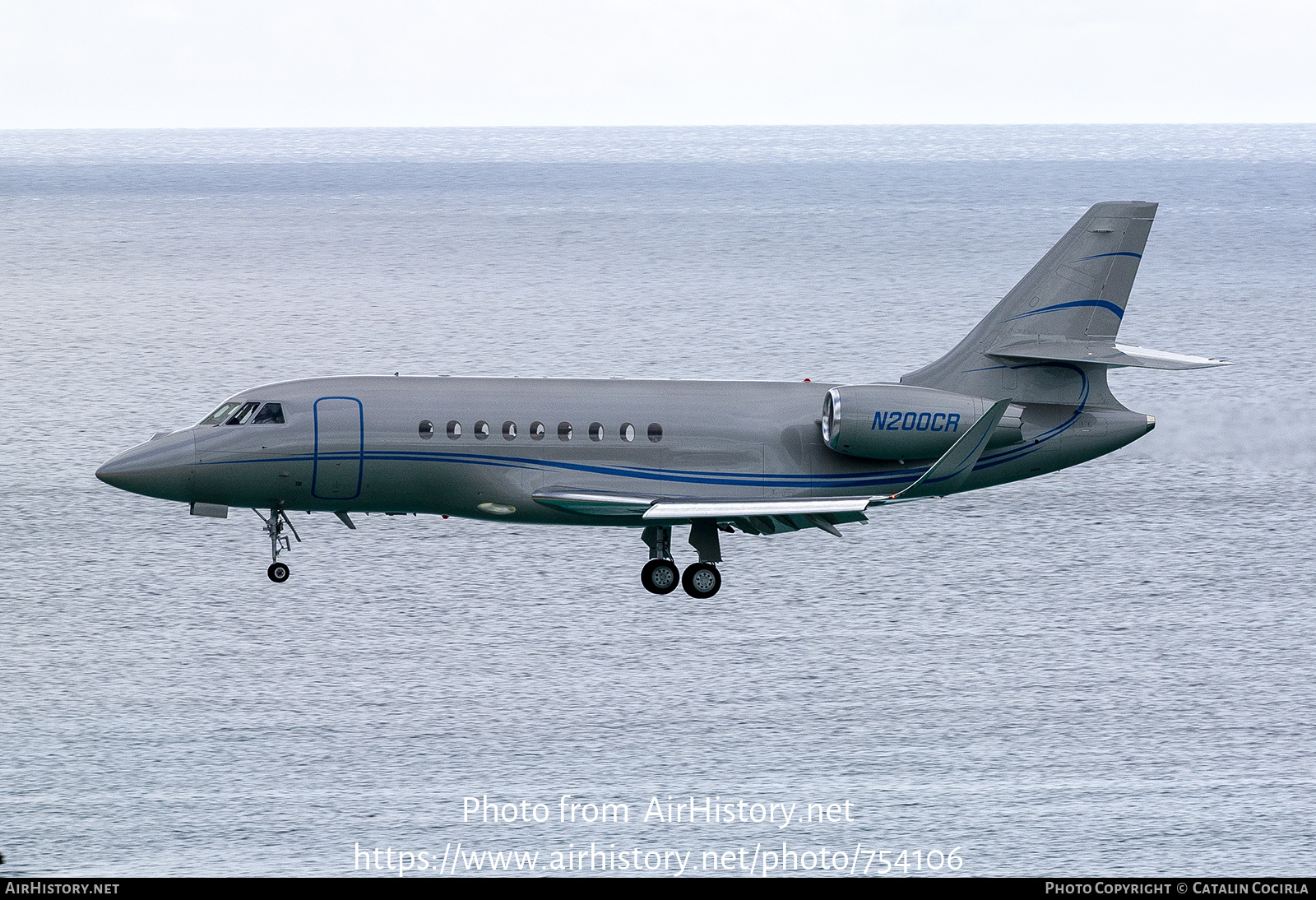 Aircraft Photo of N2000CR | Dassault Falcon 2000EX | AirHistory.net #754106