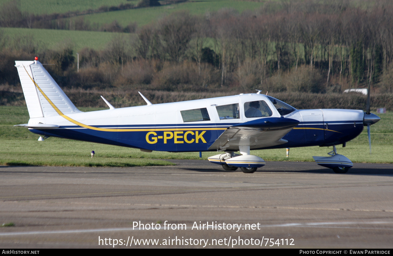 Aircraft Photo of G-PECK | Piper PA-32-300 Cherokee Six | AirHistory.net #754112