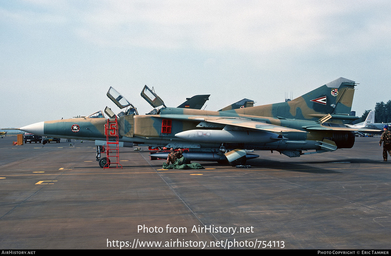 Aircraft Photo of 15 | Mikoyan-Gurevich MiG-23UB | Hungary - Air Force | AirHistory.net #754113