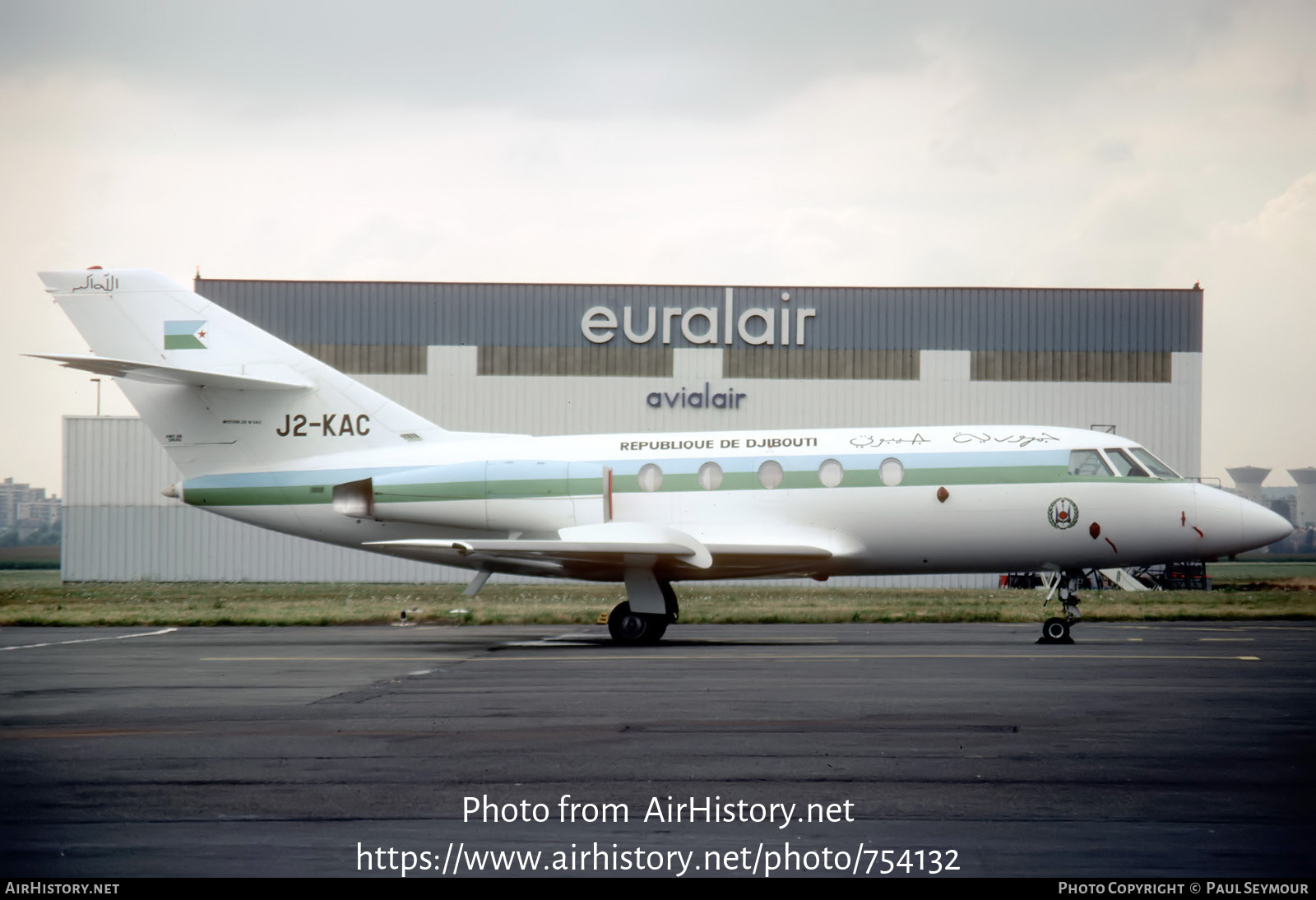 Aircraft Photo of J2-KAC | Dassault Falcon 20F | République de Djibouti | AirHistory.net #754132