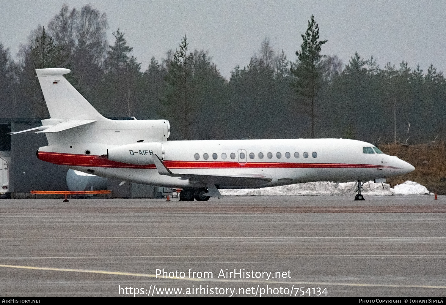 Aircraft Photo of D-AIFH | Dassault Falcon 7X | VistaJet | AirHistory.net #754134