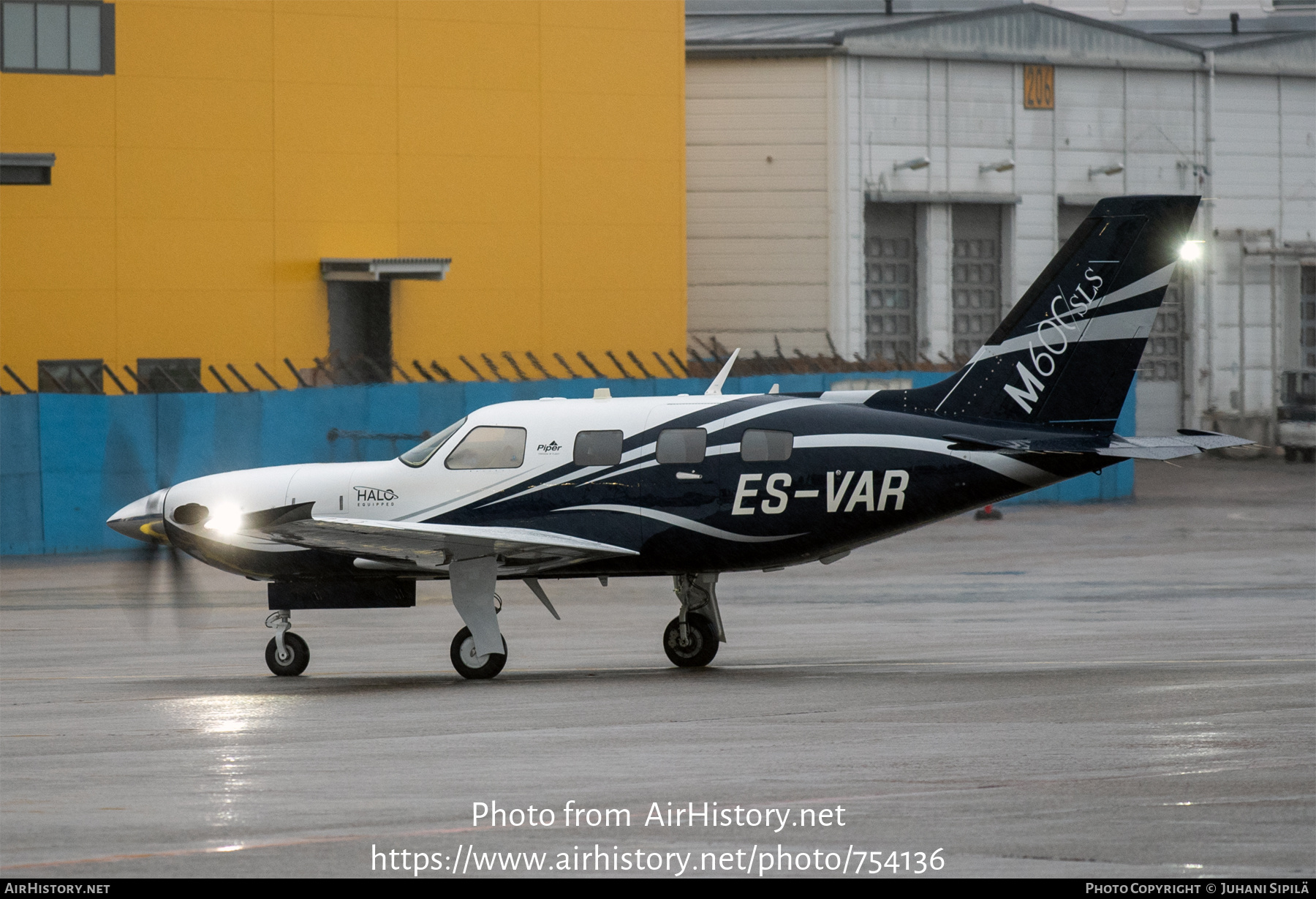 Aircraft Photo of ES-VAR | Piper PA-46-600TP M600 SLS | AirHistory.net #754136