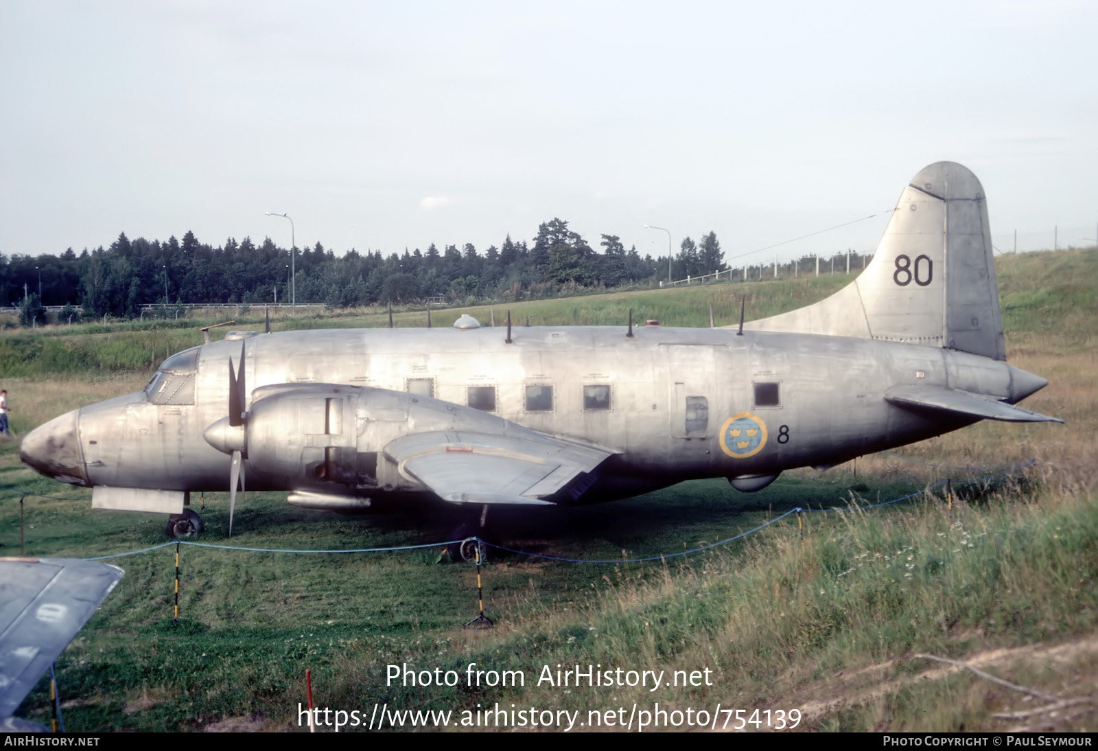 Aircraft Photo of 82001 | Vickers Tp82 Varsity (668) | Sweden - Air Force | AirHistory.net #754139